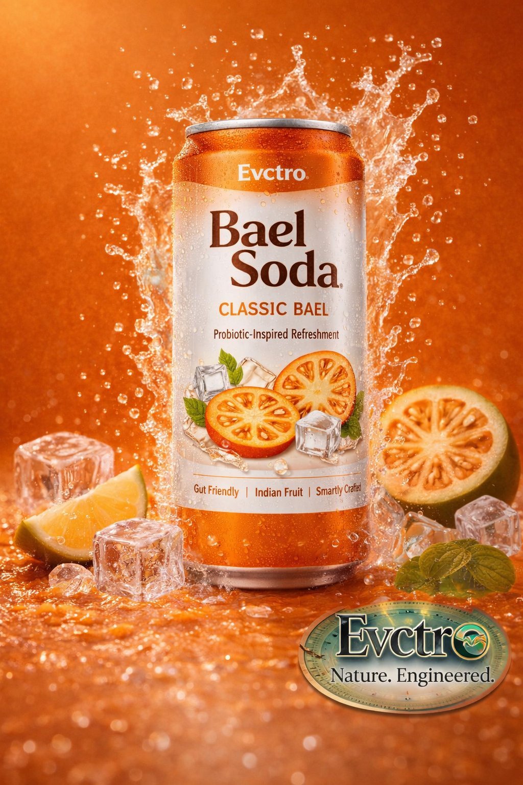 Bael Soda Classic — orange splash